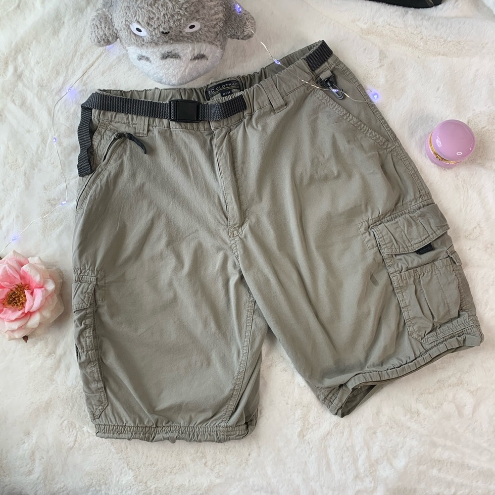 BC Clothing Green Shorts